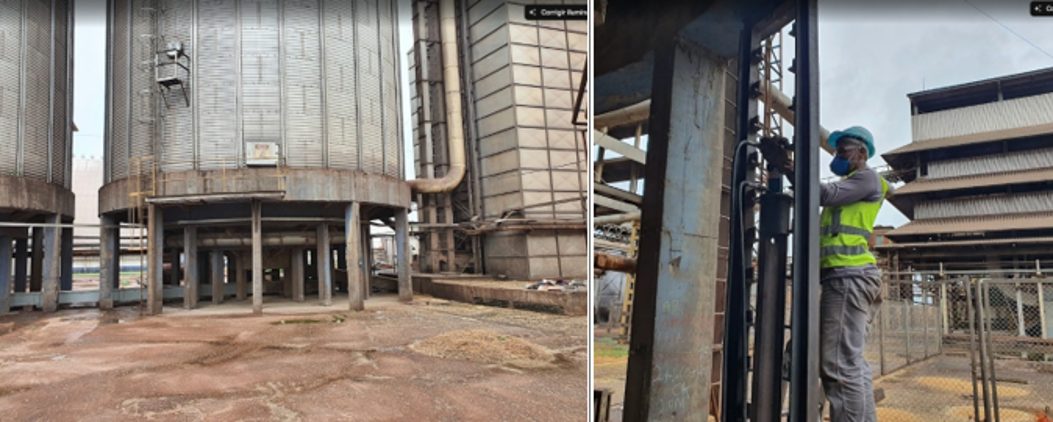 Reforço de Estrutura · Silo de Grãos, Jataí